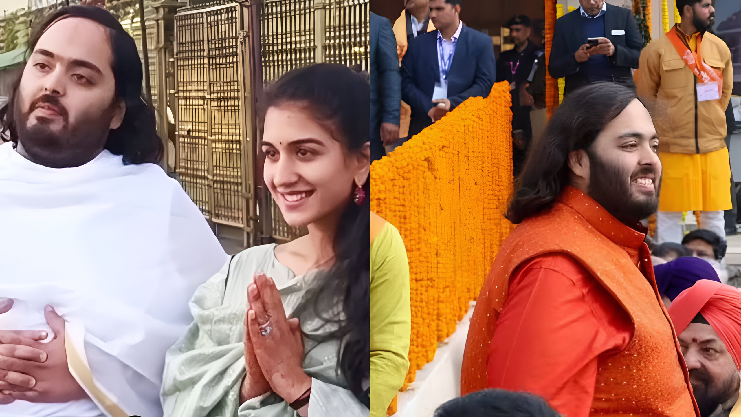 Anant Ambani visited the Kamakhya Temple in Assam’s Guwahati on Ashtami of the Chaitra Navratri on Tuesday.
